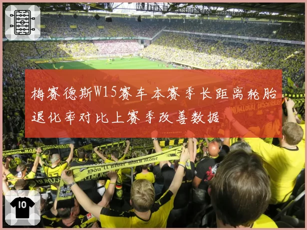 梅赛德斯W15赛车本赛季长距离轮胎退化率对比上赛季改善数据