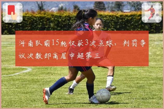 河南队前15轮仅获3次点球，判罚争议次数却高居中超第三