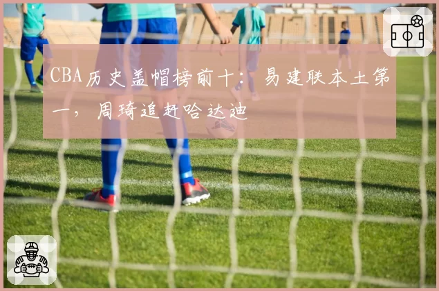 CBA历史盖帽榜前十:易建联本土第一,周琦追赶哈达迪