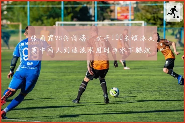 张雨霏vs何诗蓓：女子100米蝶泳决赛中两人到边技术用时与水下腿效率对比